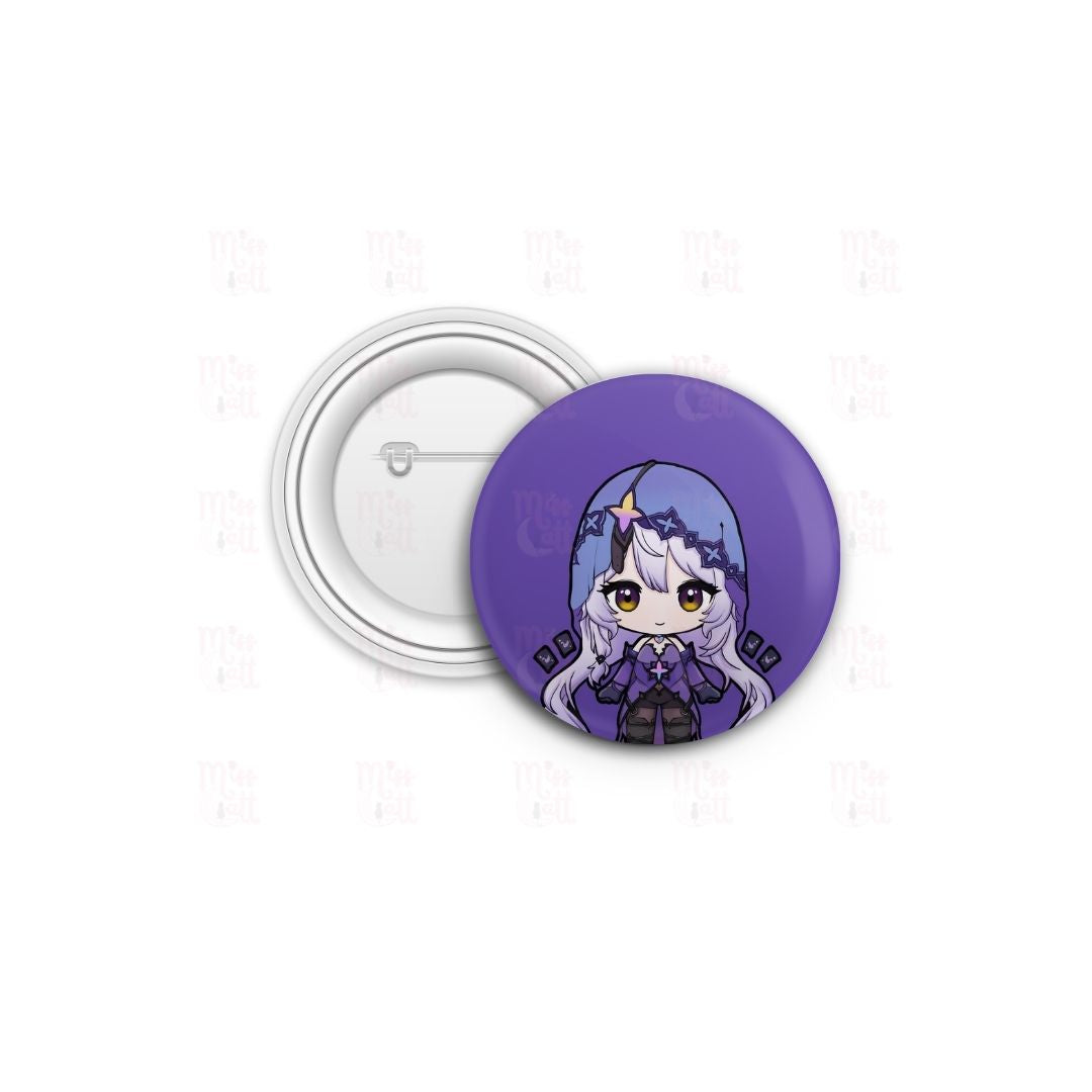 MissCatt Honkai and Genshin Button Pins