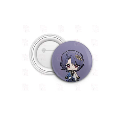 MissCatt Honkai and Genshin Button Pins