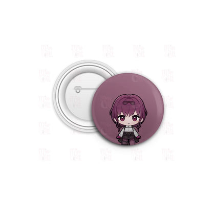 MissCatt Honkai and Genshin Button Pins