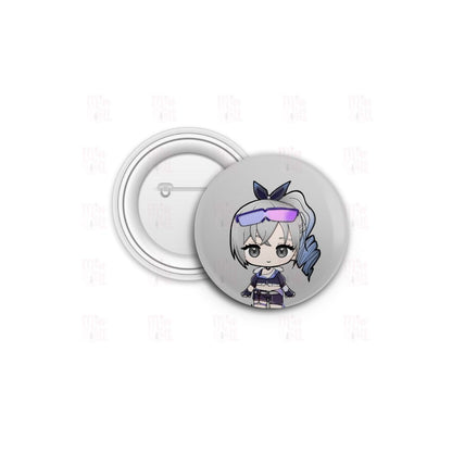 MissCatt Honkai and Genshin Button Pins