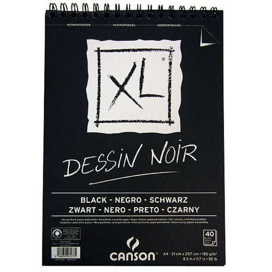 Canson XL Black Pad A3/150gsm/40sh