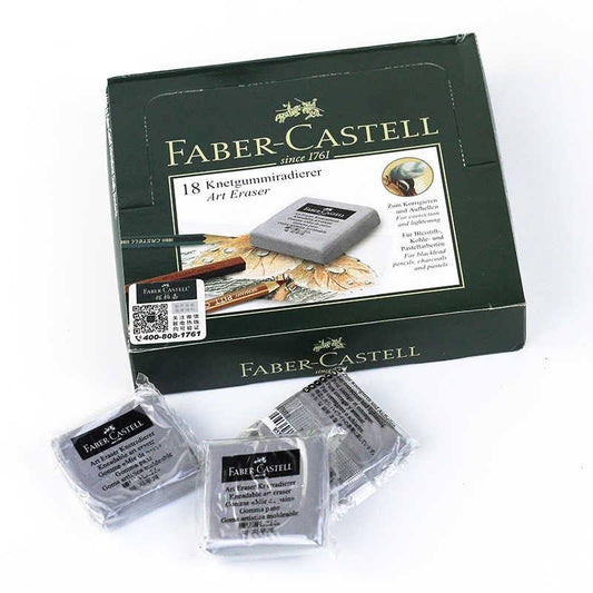 Faber Castell Kneaded Eraser Assorted Color (Kneadable Art Eraser)