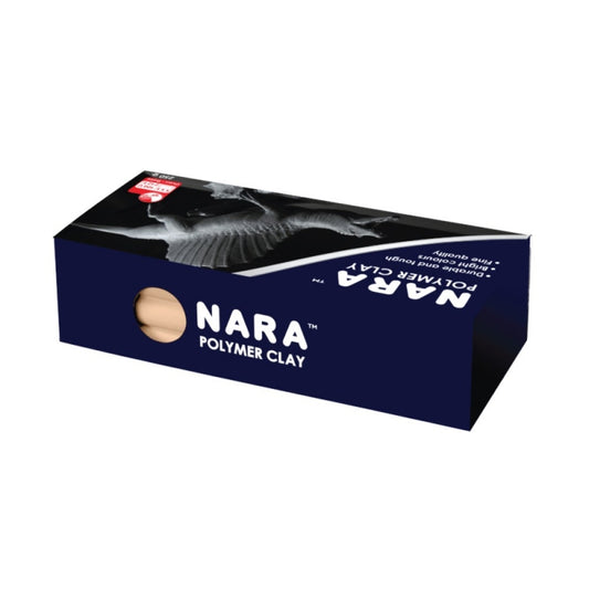 Nara Polymer Clay 250g (White, Black, Peach)