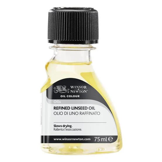 Winsor & Newton Refined Linseed Oil 75ml