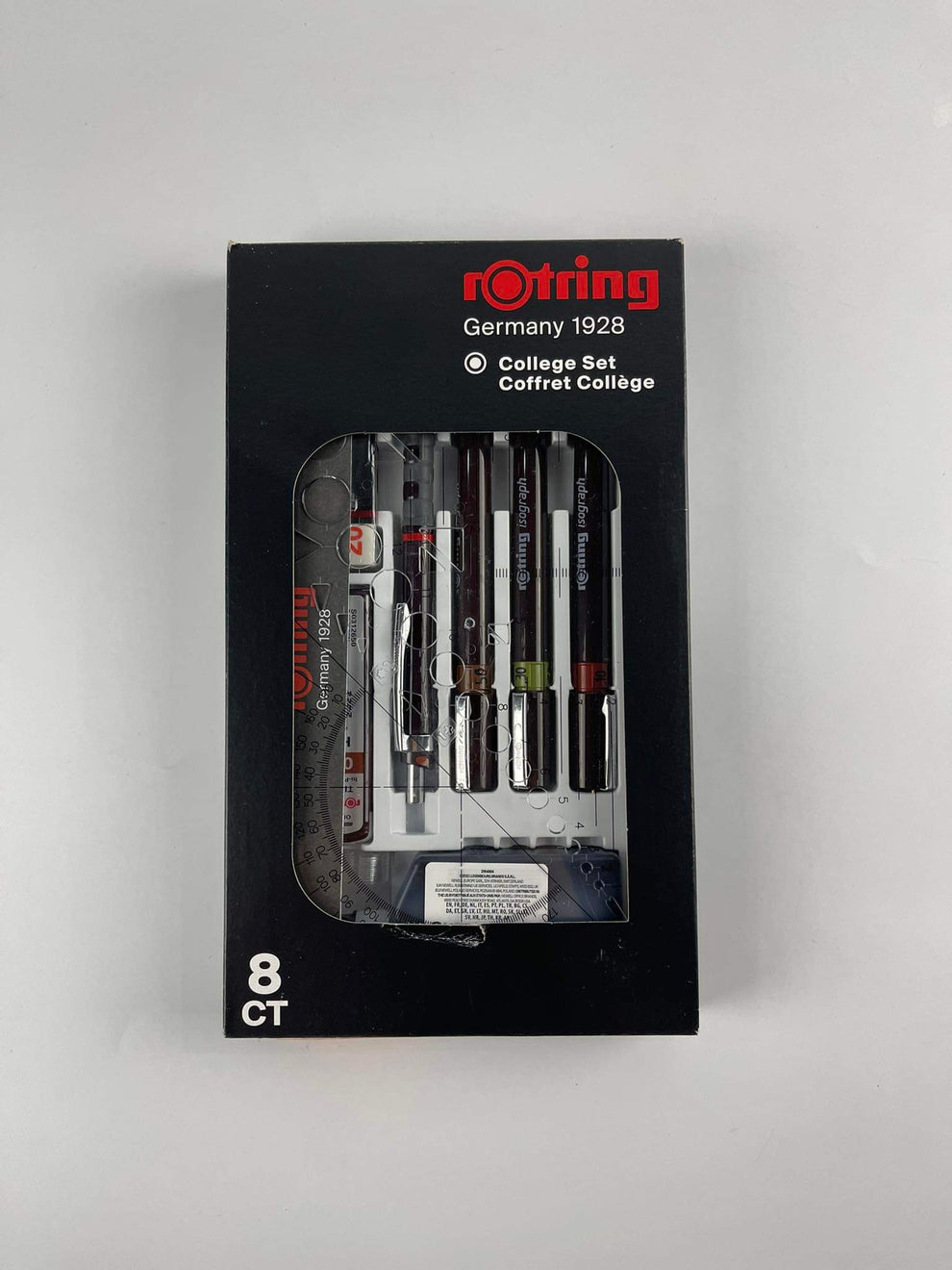 Rotring Techpen Master/College Set (0.1mm, 0.3mm, 0.5mm), (0.2mm, 0.3m ...