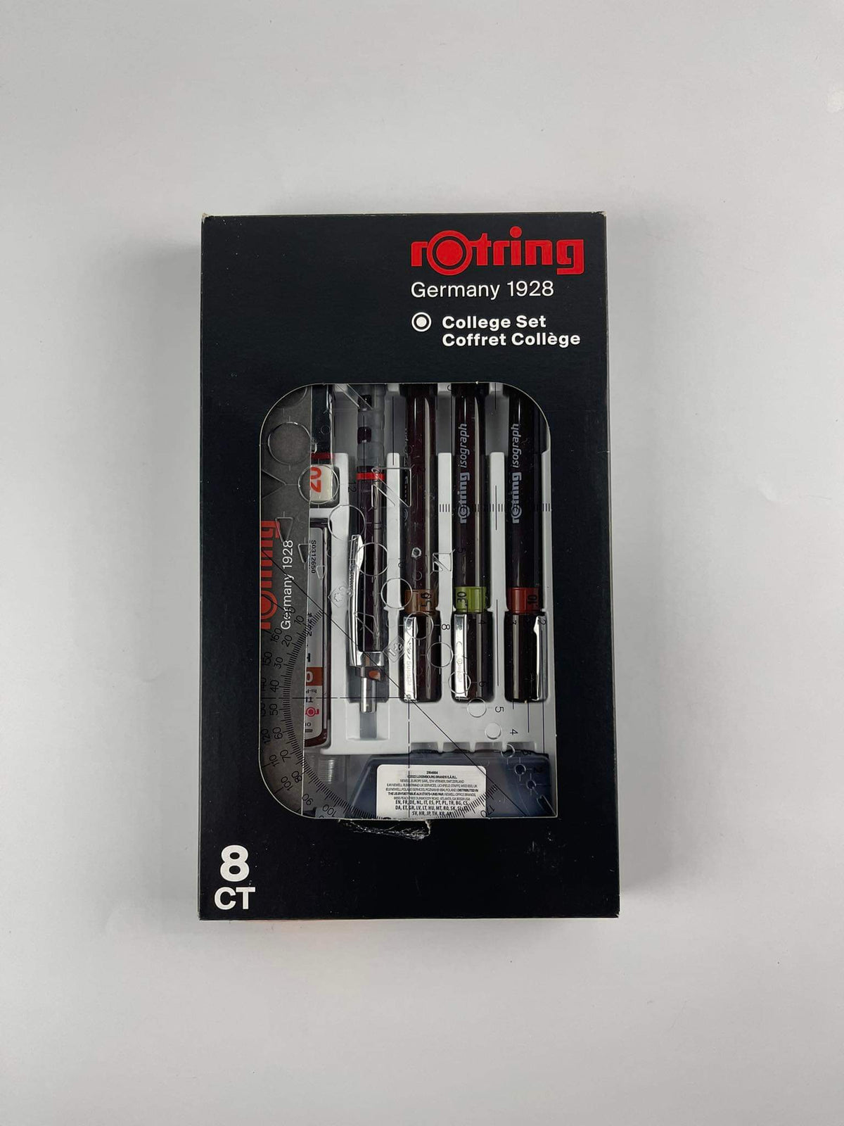 Rotring Techpen Master/College Set (0.1mm, 0.3mm, 0.5mm), (0.2mm, 0.3m ...