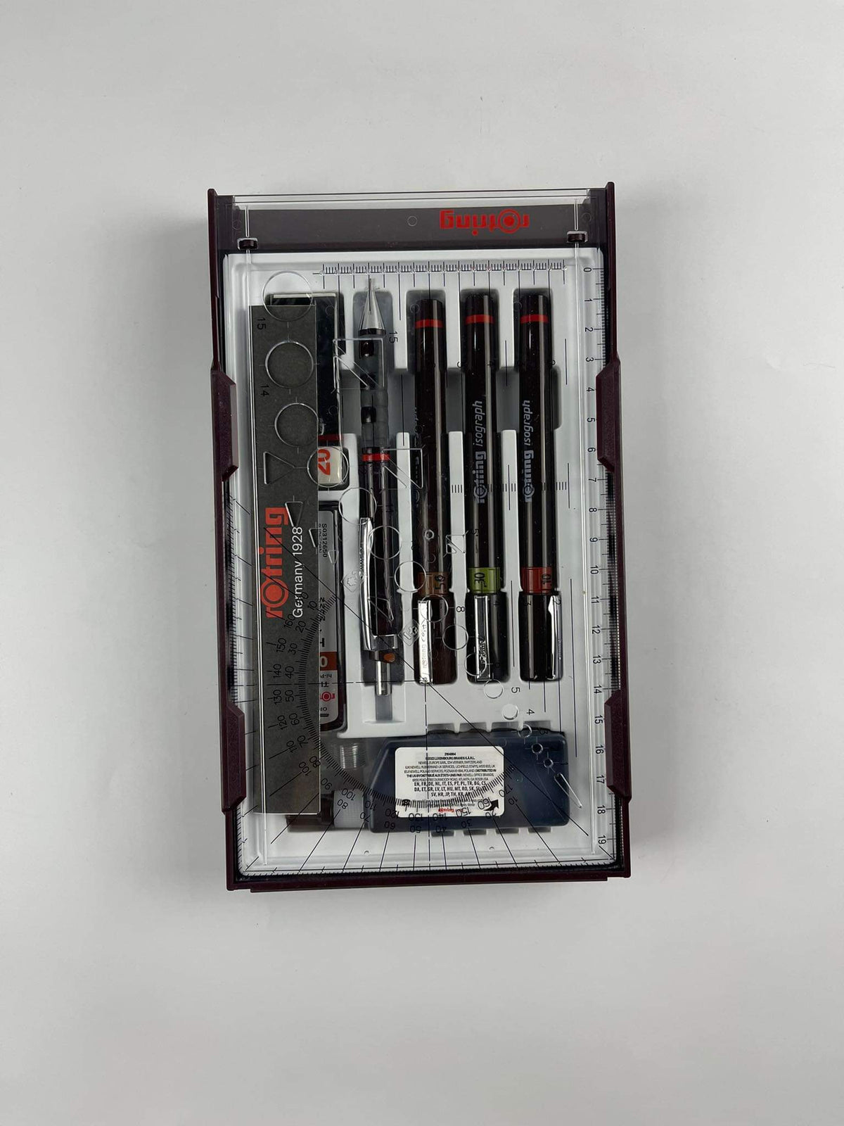 Rotring Techpen Master/College Set (0.1mm, 0.3mm, 0.5mm), (0.2mm, 0.3m ...