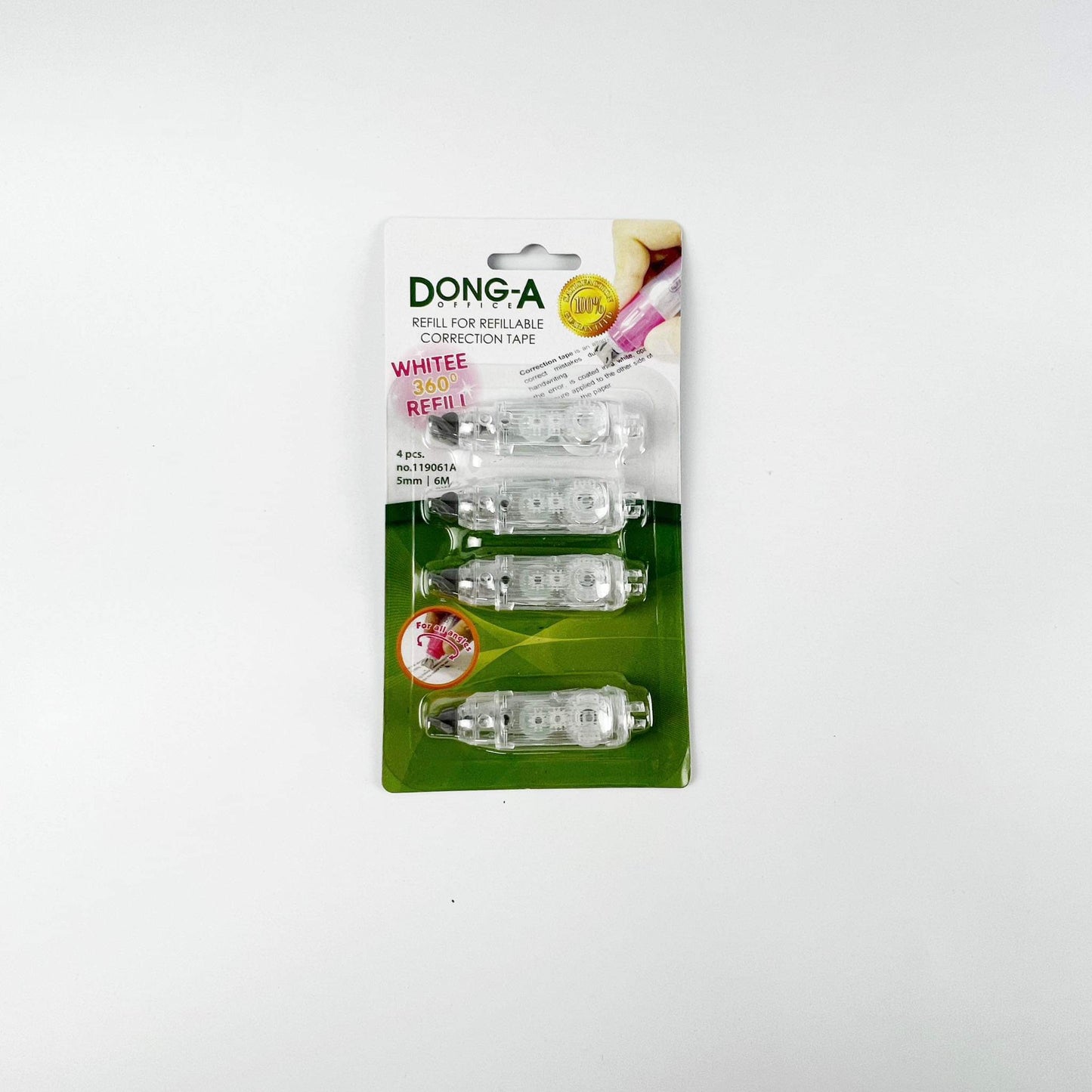 Dong-A Refillable Correction Tape and Tape Refills