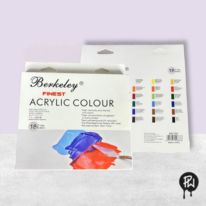 Berkeley Acrylic Colour Set 18