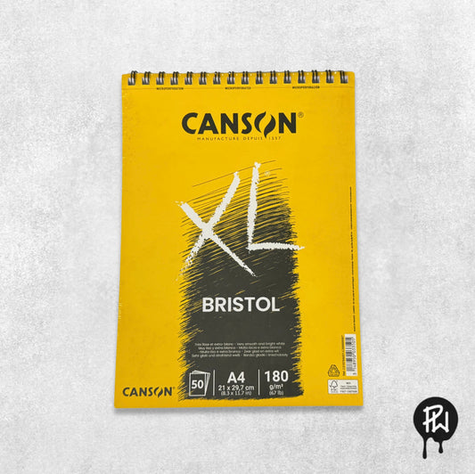 Canson XL Bristol Pad A4/180g/50sh