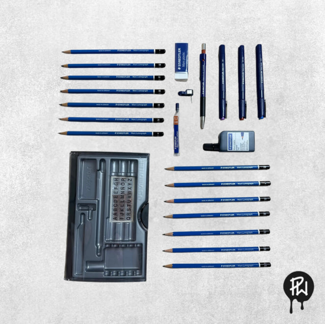 Staedtler Techpens, Unipins, Staedtler Graphite Pencil Sets