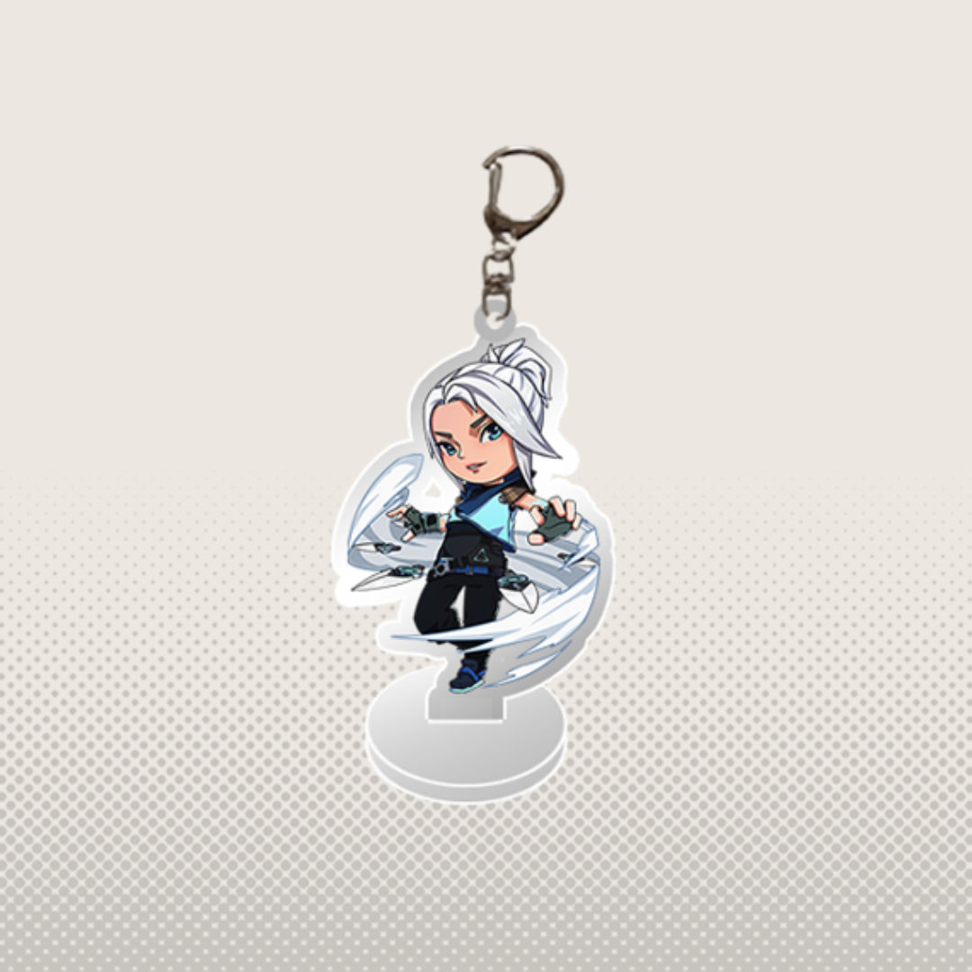 GhostCrow Keychain Standee