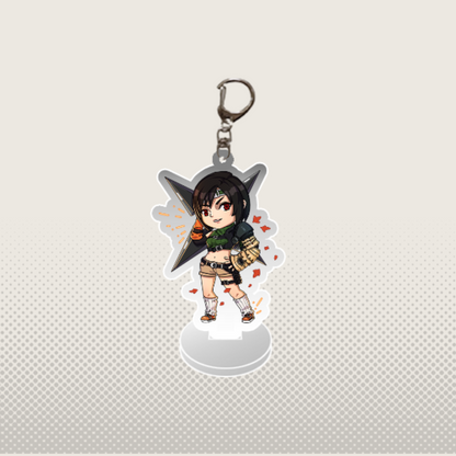 GhostCrow Keychain Standee