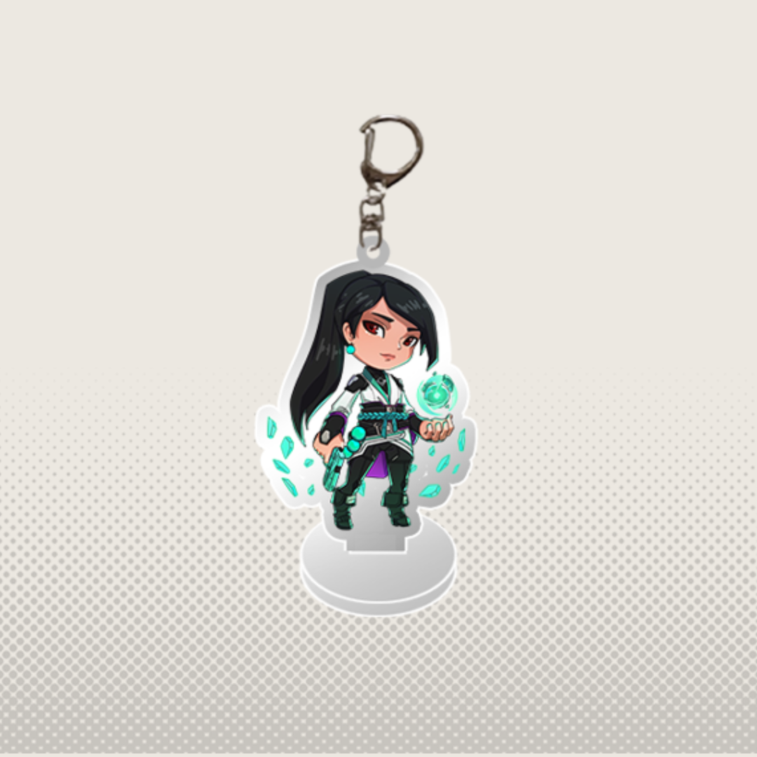 GhostCrow Keychain Standee