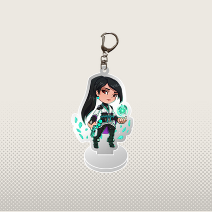 GhostCrow Keychain Standee