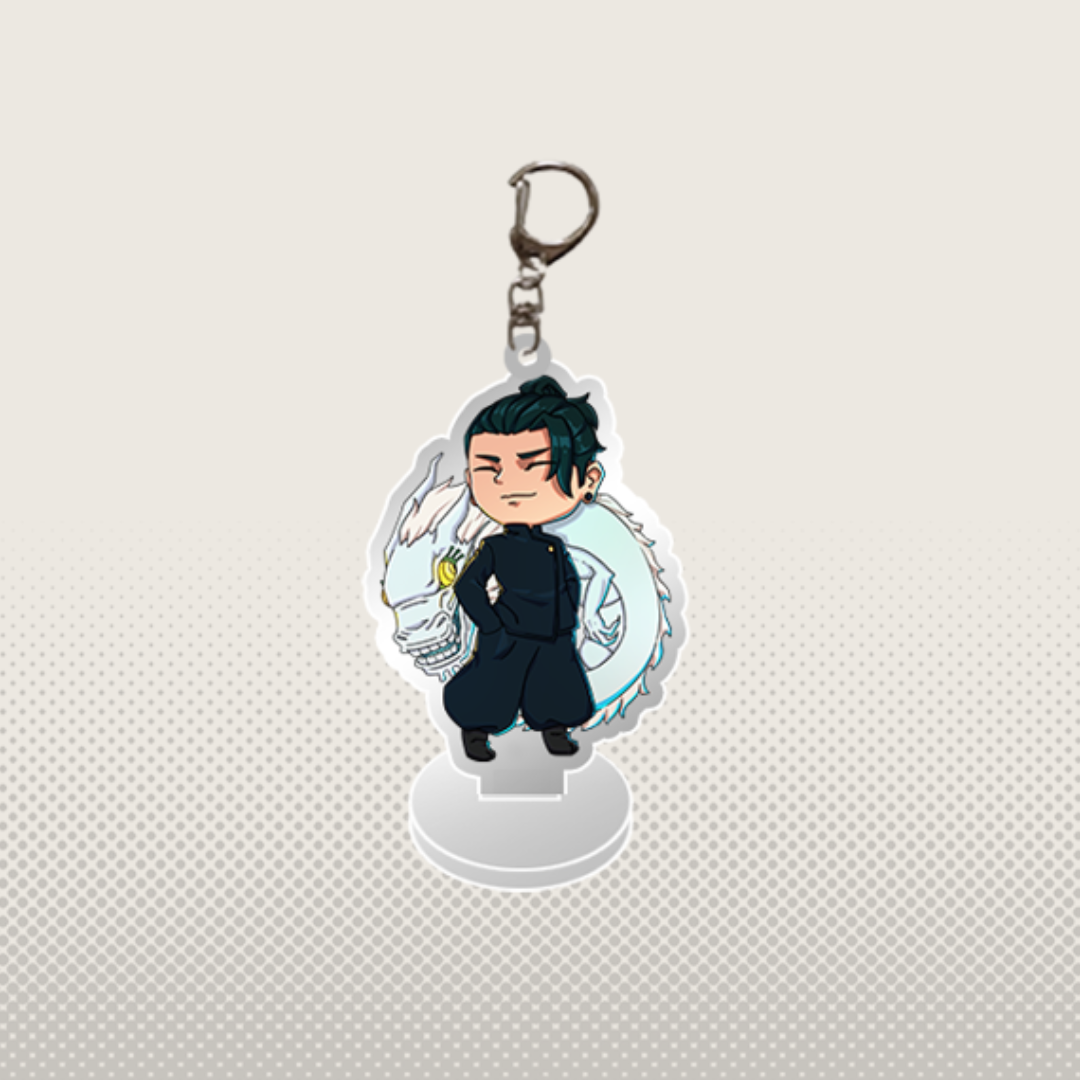 GhostCrow Keychain Standee