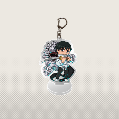 GhostCrow Keychain Standee