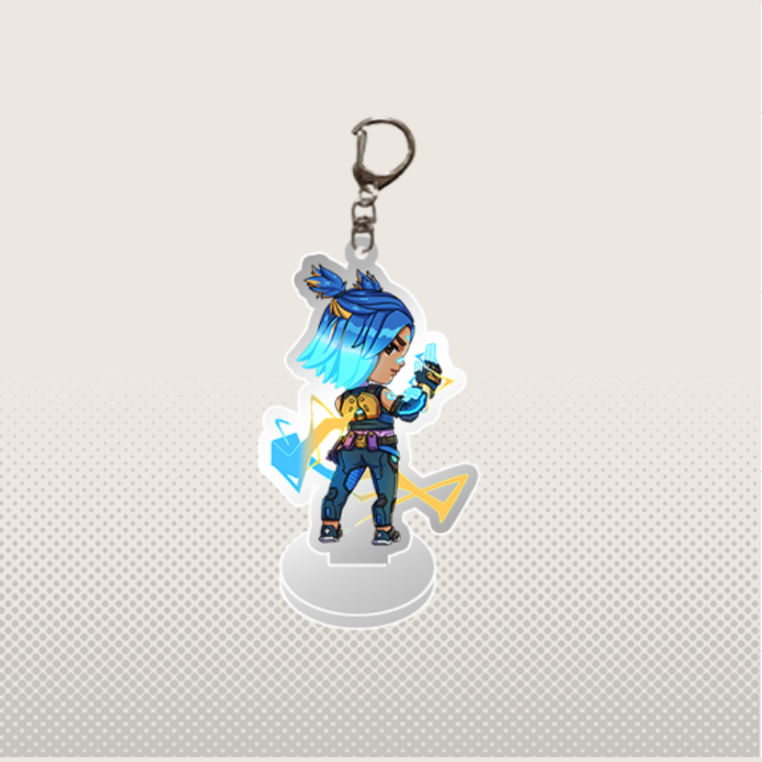 GhostCrow Keychain Standee