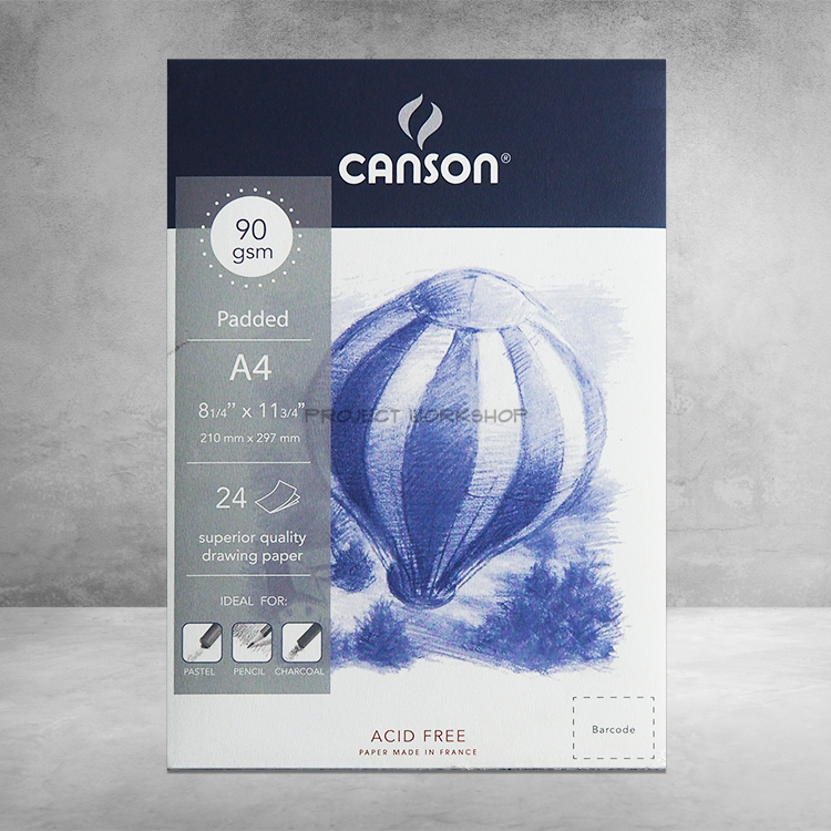 Canson Balloon Sketchpad 90gsm/A4/24sh