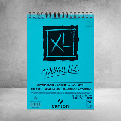 Canson XL Aquarelle Pad A5/300gsm/20sh