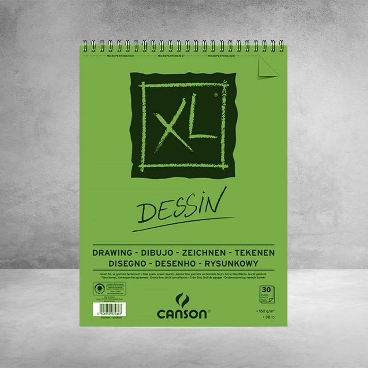 Canson XL Drawing Pad A5/160gsm/30sh
