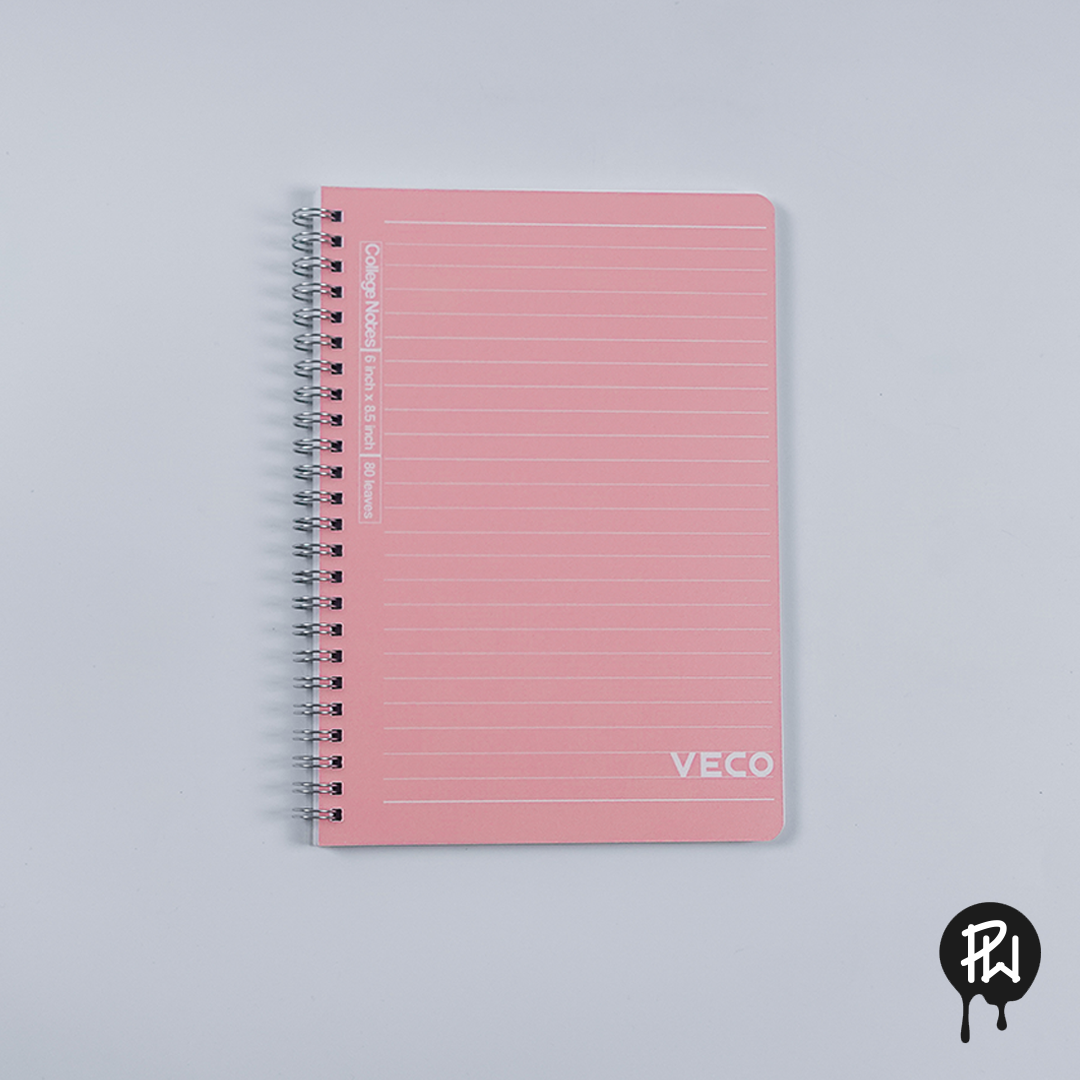 Veco College Notes Notebook, 6x8.5in – Project Workshop PH