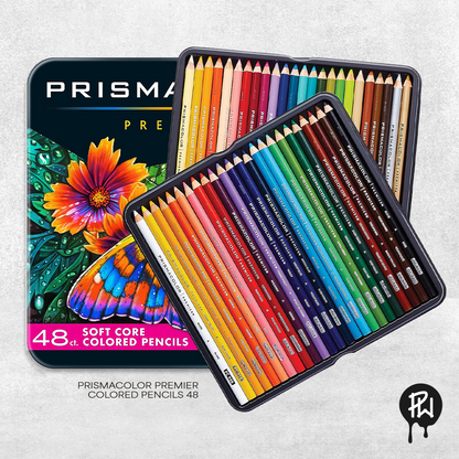 Prismacolor Premier Colored Pencil Set (24s, 36s, 48s, 72s, 132s)