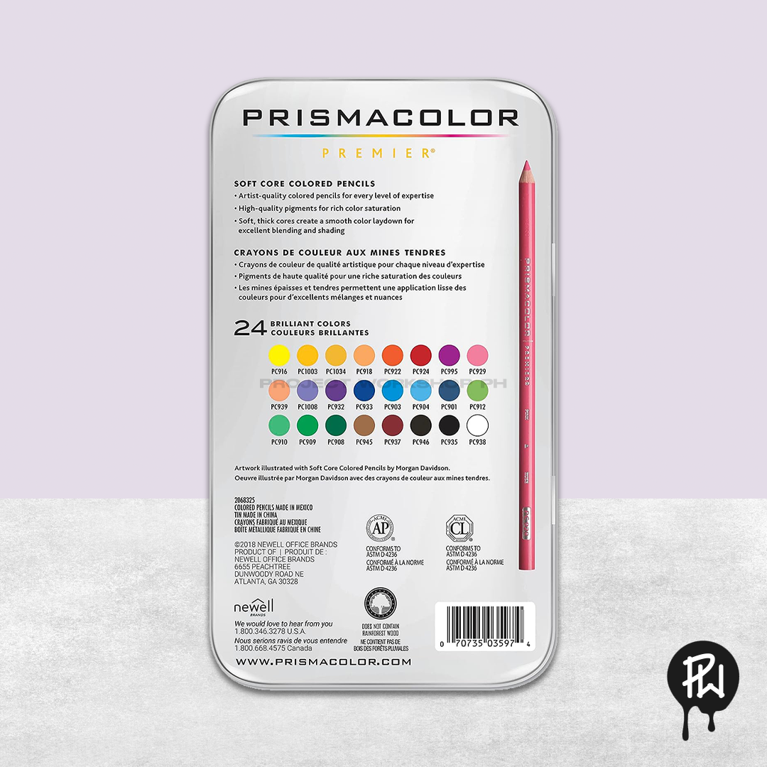 Prismacolor Premier Colored Pencil Set (24s, 36s, 48s, 72s, 132s)