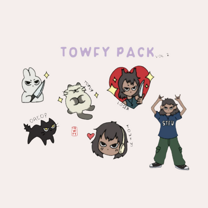 TOWFY Sticker