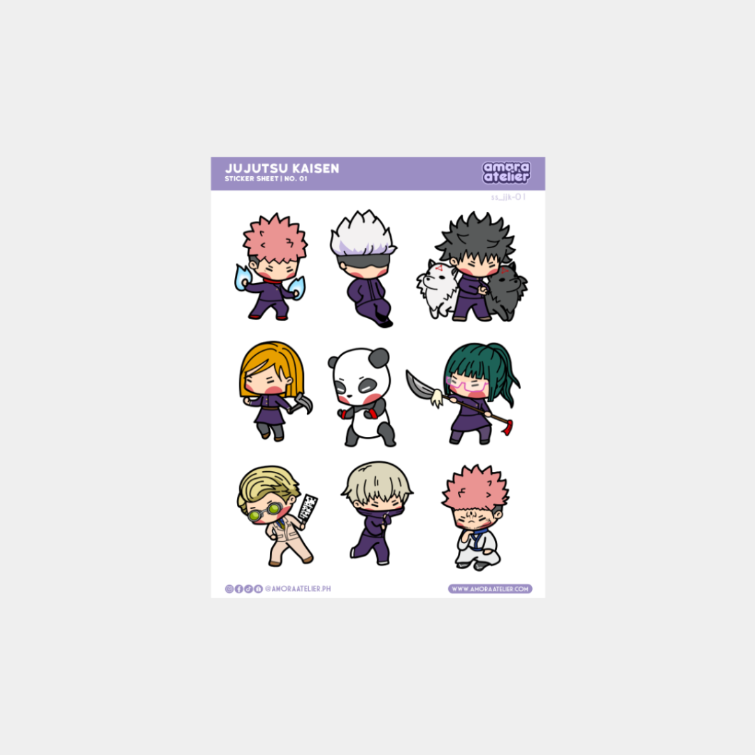 Amora Atelier Sticker Sheets