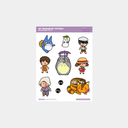 Amora Atelier Sticker Sheets