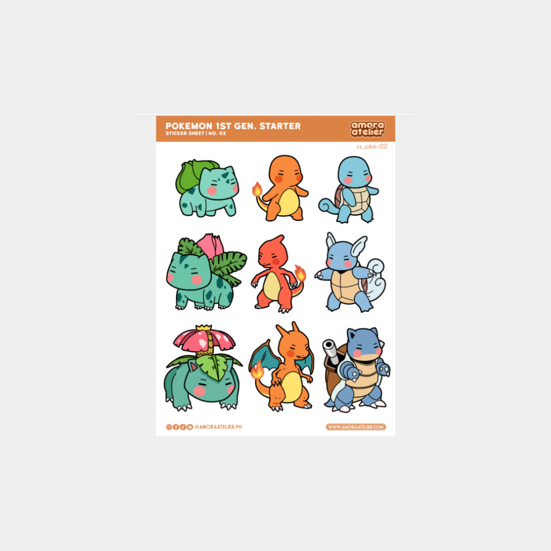 Amora Atelier Sticker Sheets