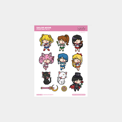 Amora Atelier Sticker Sheets