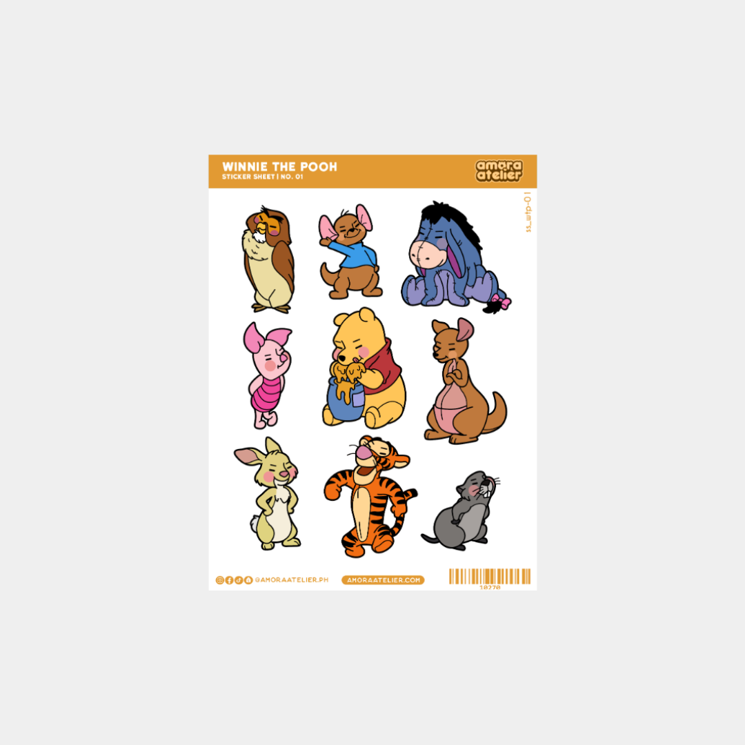 Amora Atelier Sticker Sheets