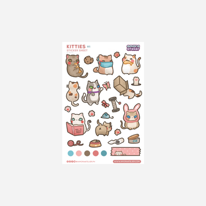 Amora Atelier Sticker Sheets