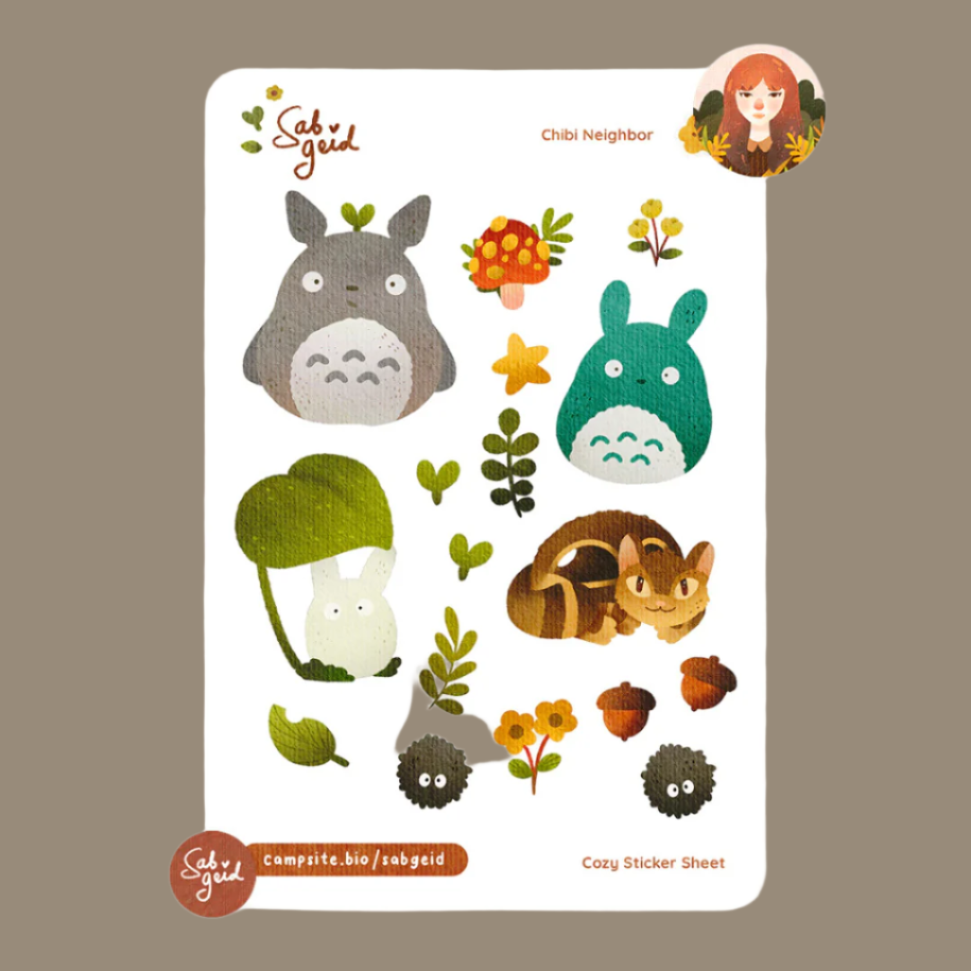 Sabgeid Sticker Sheet