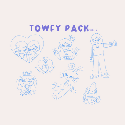 TOWFY Sticker