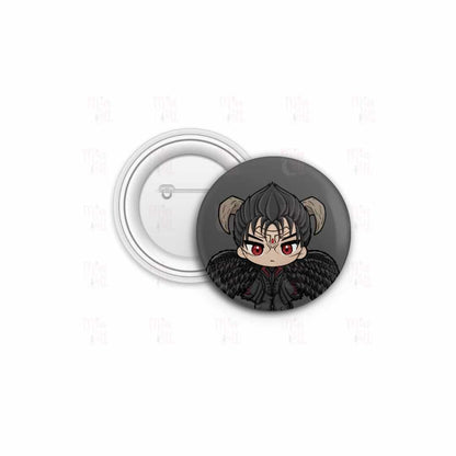 MissCatt Tekken Button Pins