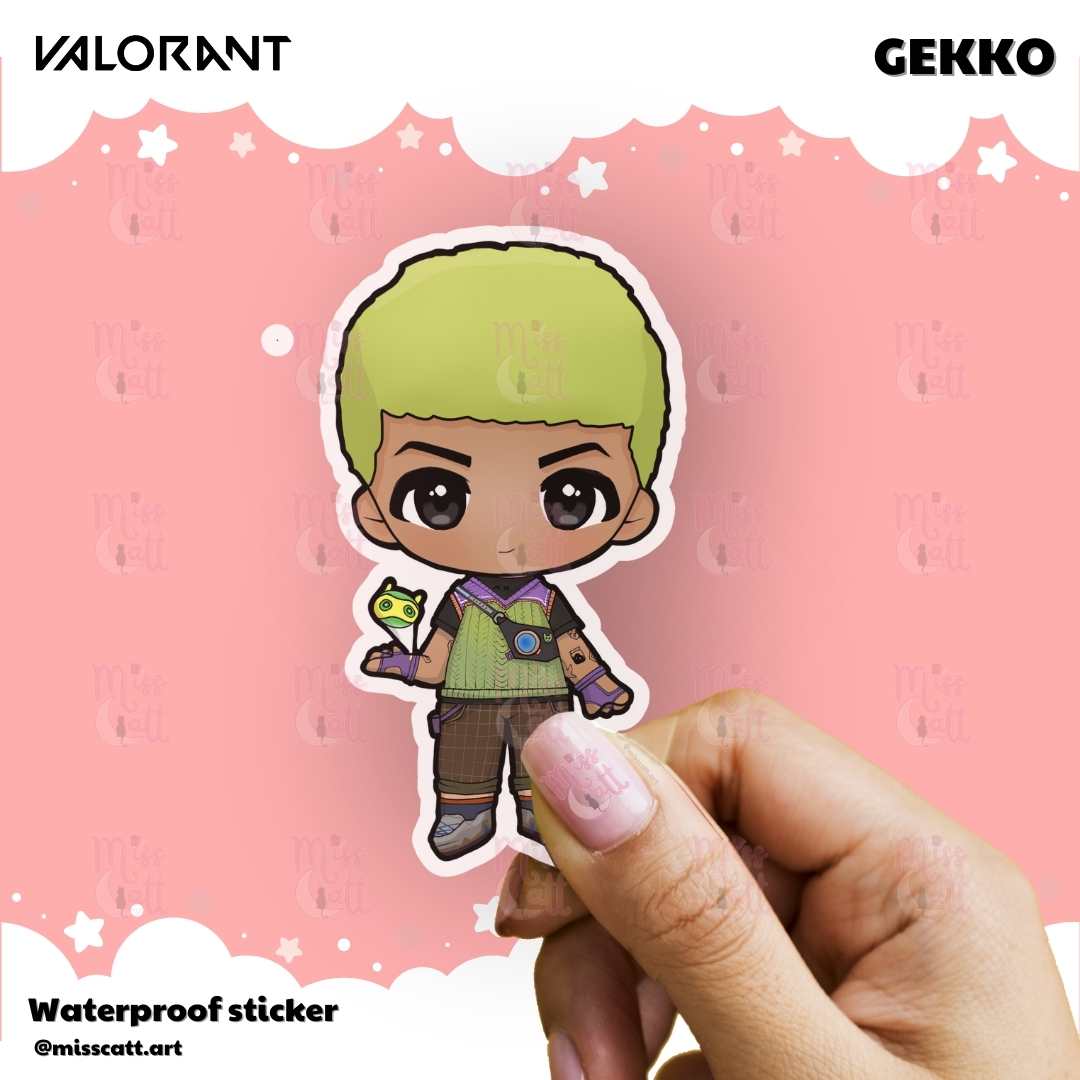 MissCatt Valorant Chibi Sticker