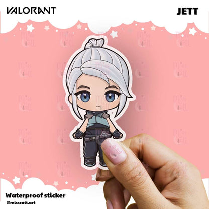 MissCatt Valorant Chibi Sticker