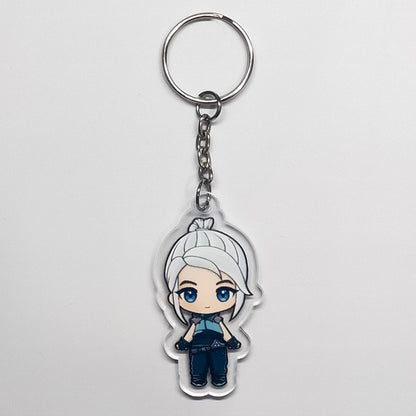 MissCatt Chibi Acrylic Keychains