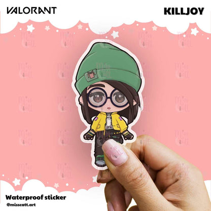 MissCatt Valorant Chibi Sticker