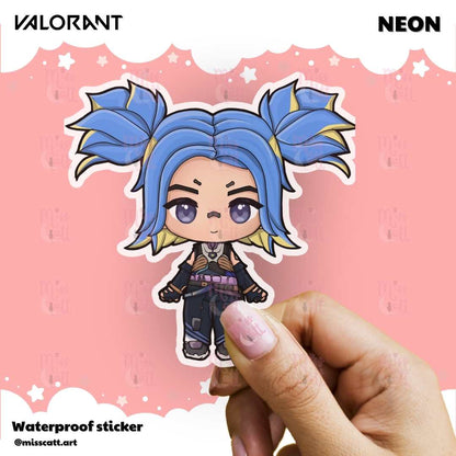 MissCatt Valorant Chibi Sticker