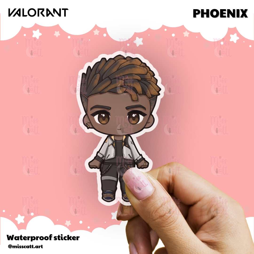 MissCatt Valorant Chibi Sticker