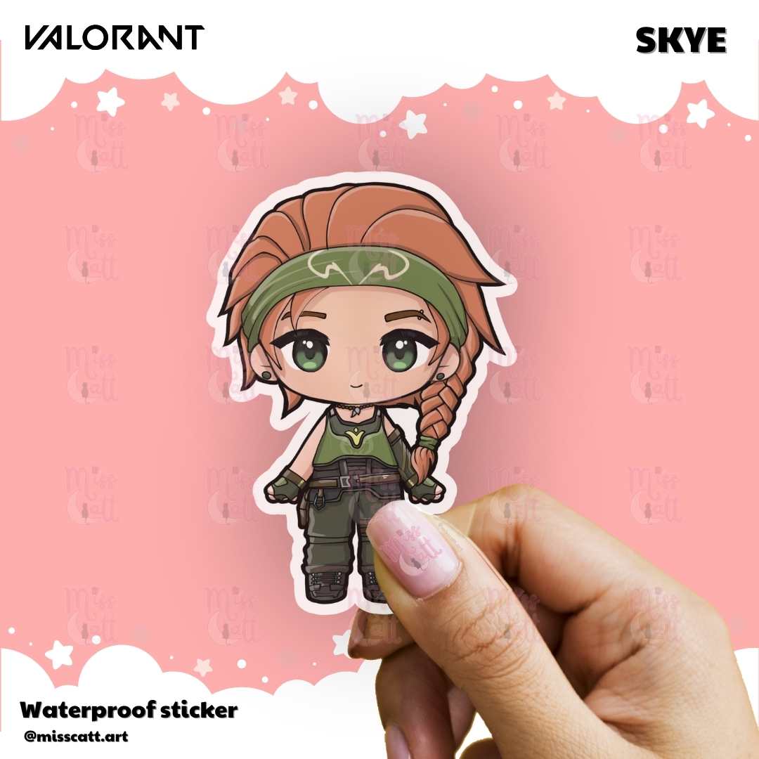 MissCatt Valorant Chibi Sticker