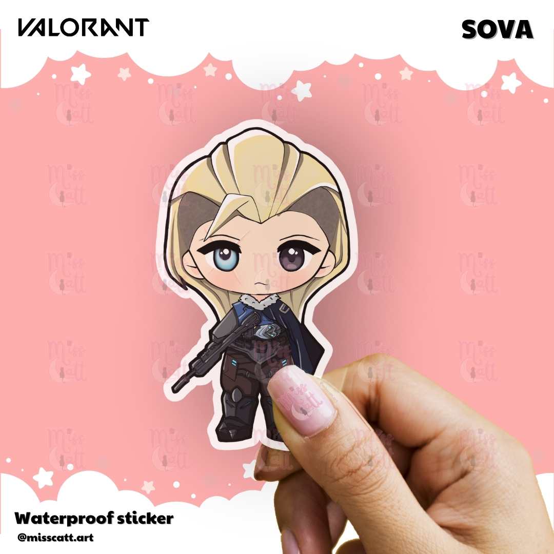 MissCatt Valorant Chibi Sticker