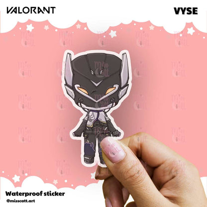 MissCatt Valorant Chibi Sticker