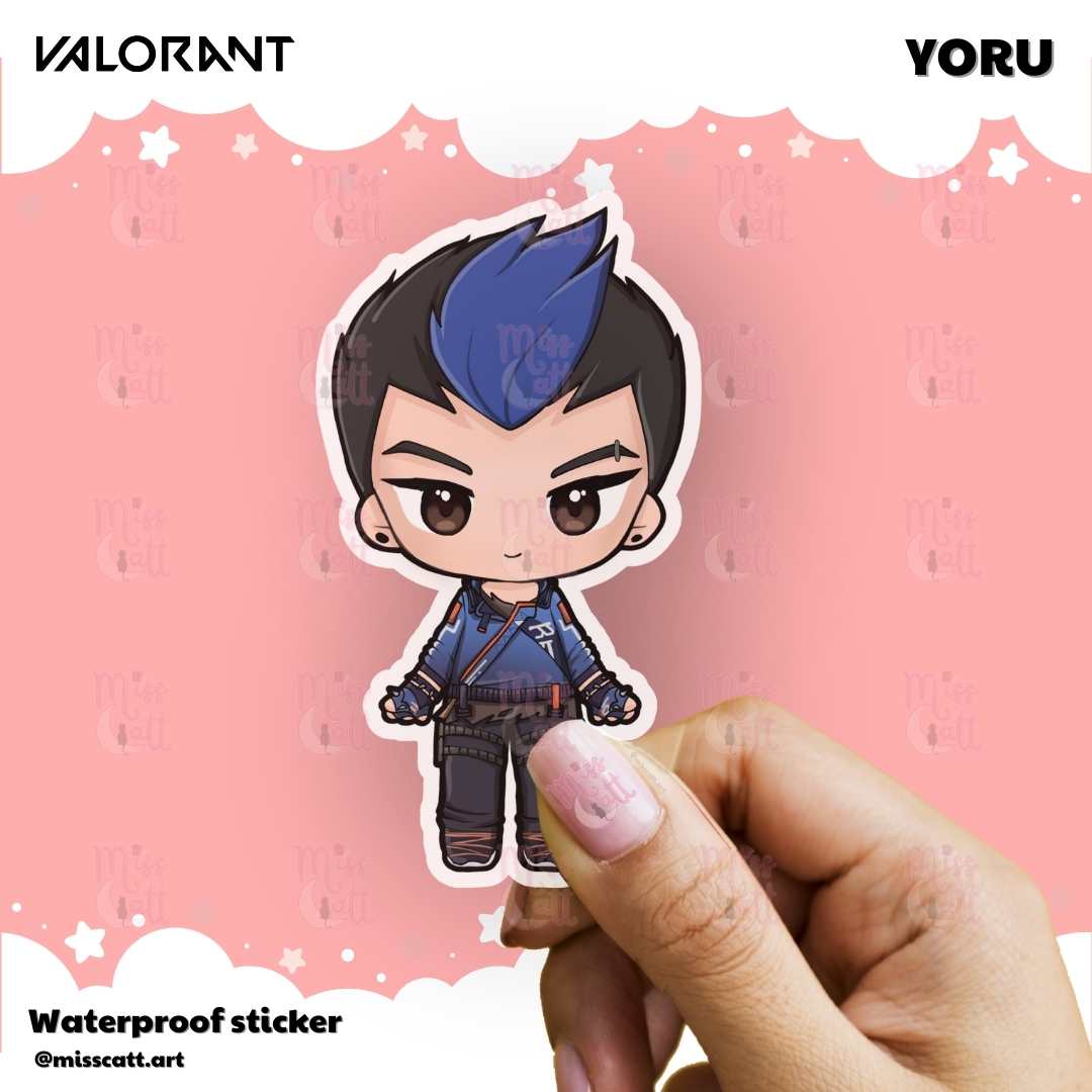 MissCatt Valorant Chibi Sticker