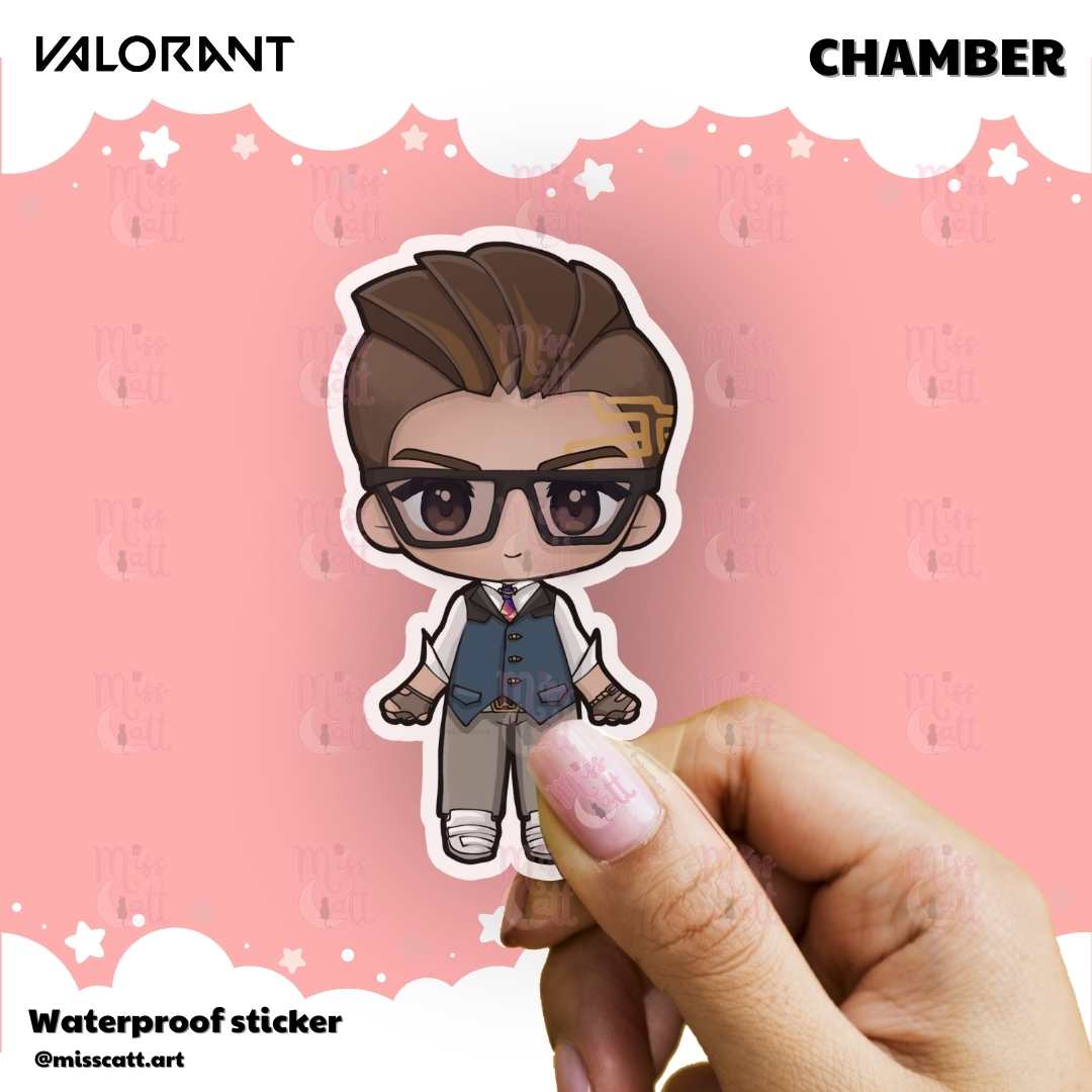 MissCatt Valorant Chibi Sticker