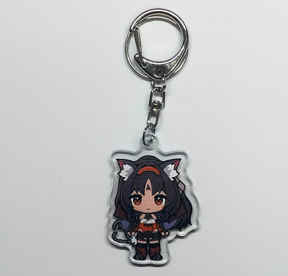 MissCatt Chibi Acrylic Keychains